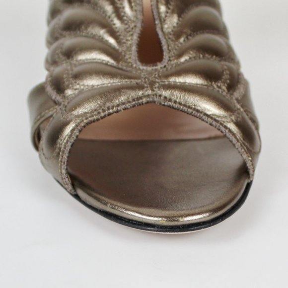 NEW Valentino Metallic Butterfly Sandals | Runway Style for Party & Events - Picture 11 of 14